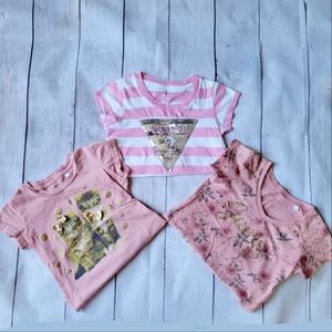 3 Guess Girls' T-shirts - 100% cotton